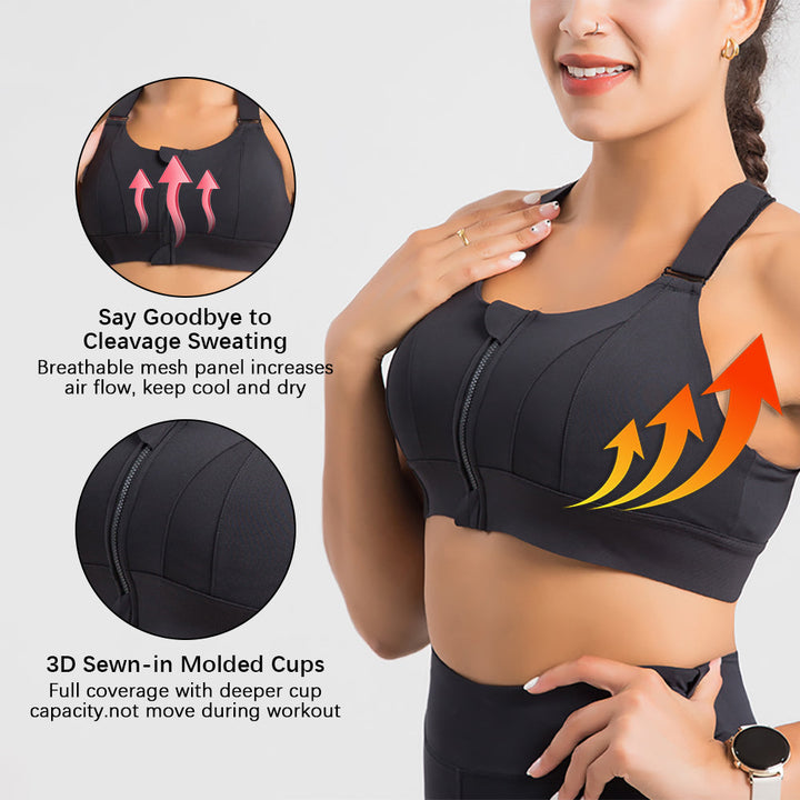 TitanGrip™ Sports Bra High Support