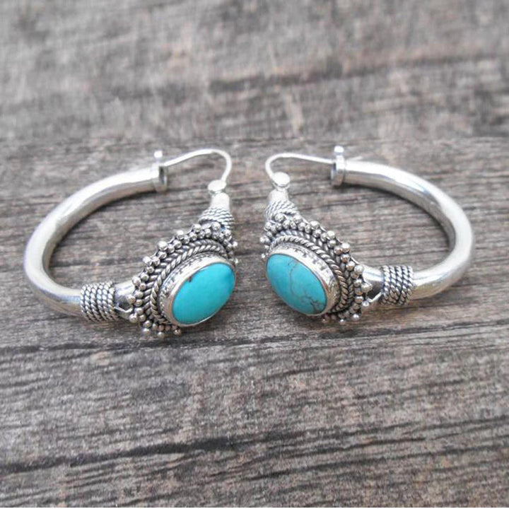 Amari™ Vintage Turquoise Earrings