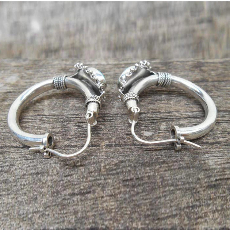 Amari™ Vintage Turquoise Earrings