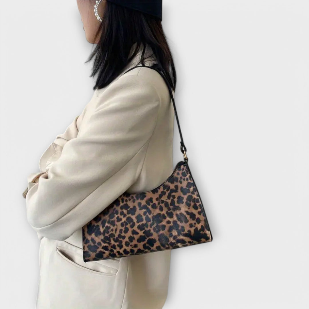 Alaia™ Leopard Print Shoulder Bag