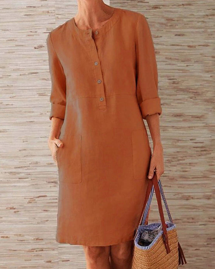 Daphne™  Elegant Plain Dress