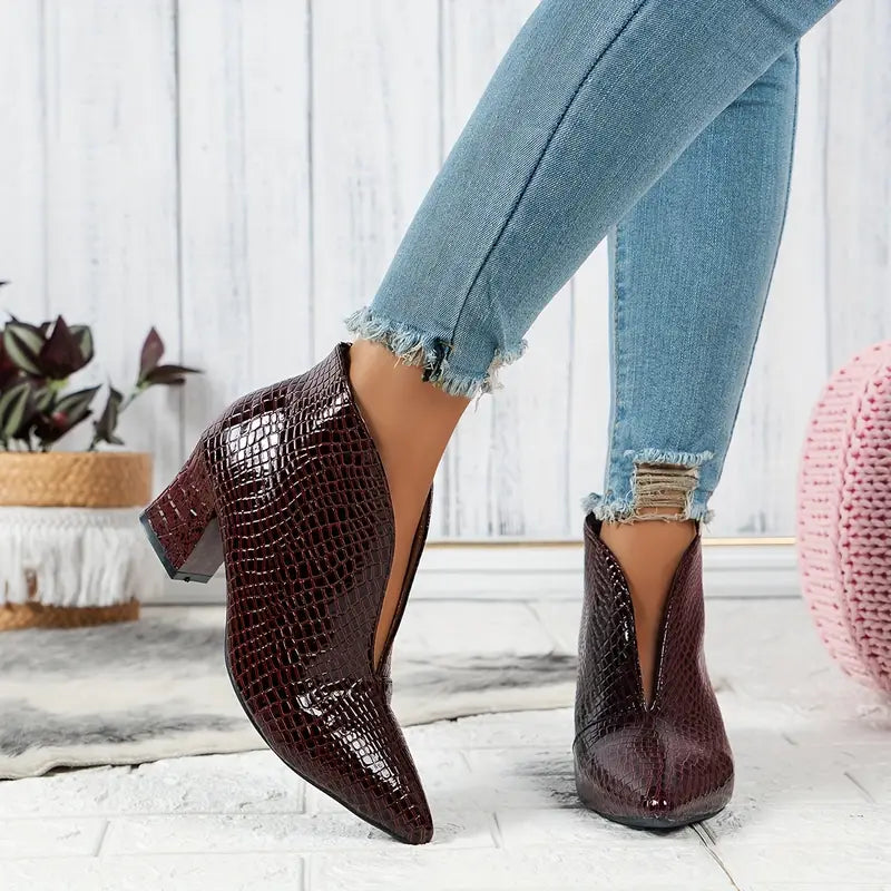 Iris Women's Pointed-Heeled Boot