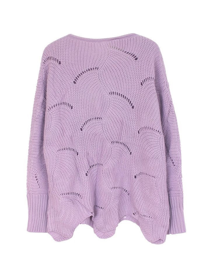 Riley™ Women’s Solid Ribbed Knit Sweater
