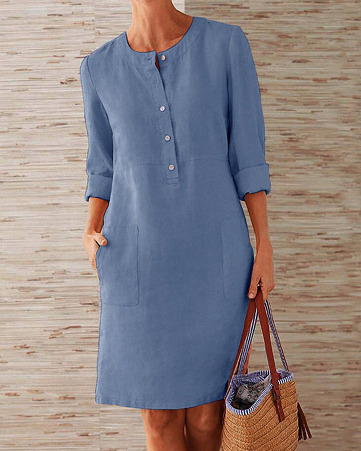 Daphne™  Elegant Plain Dress