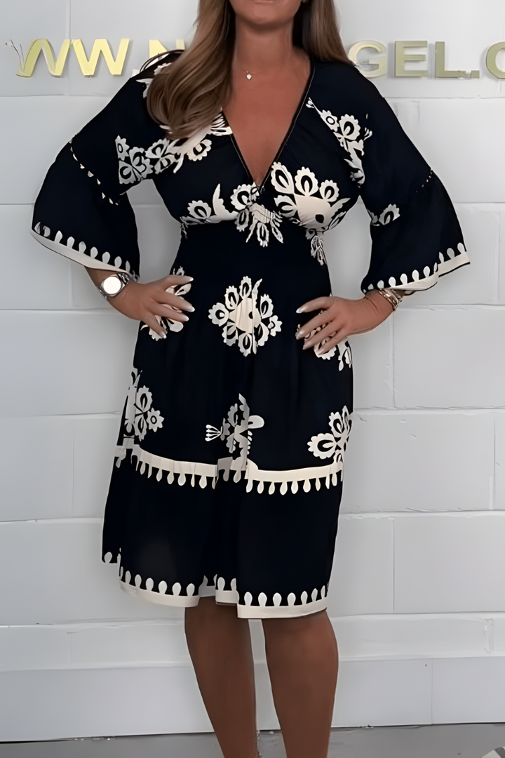Emmeline™ Flattering Knee-Length Dress