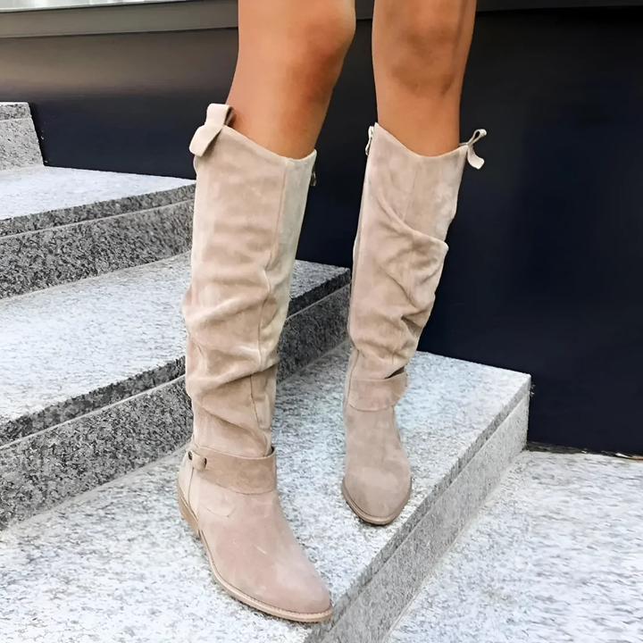 Amélie & Sage™ | Madeleine Knee-High Suede Boots