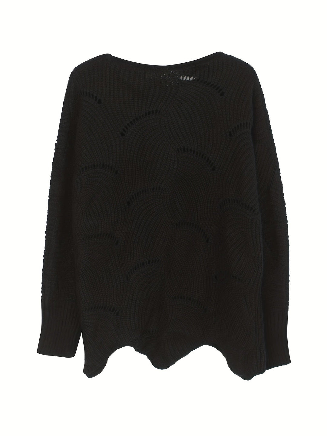 Riley™ Women’s Solid Ribbed Knit Sweater