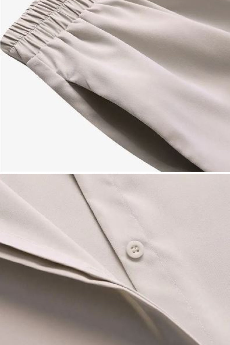 Amethyst™ Relaxed Shirt & Trousers Two-Piece Set