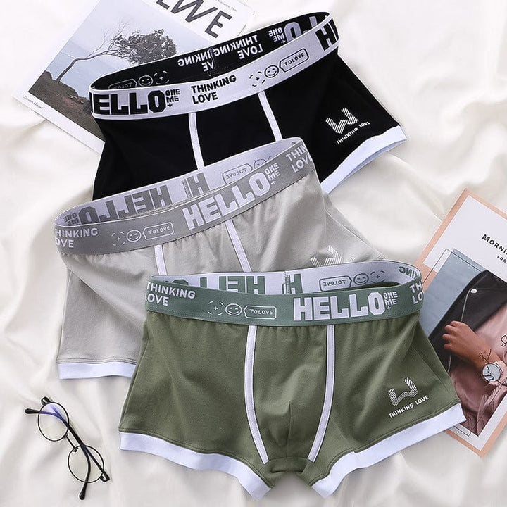 HELLO™ Classic Men's Boxer Shorts