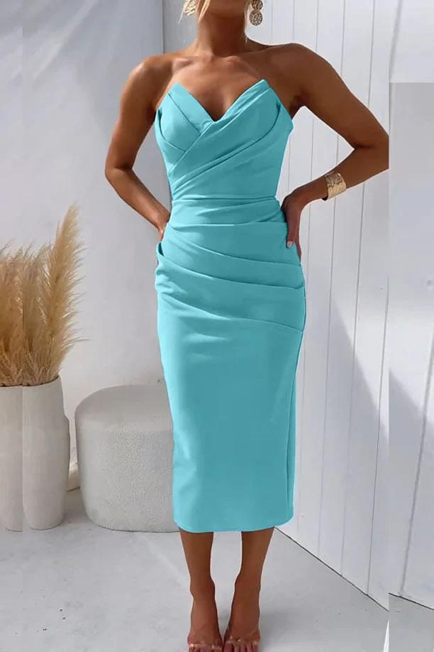 Effie™  Elegant Bustier Dress