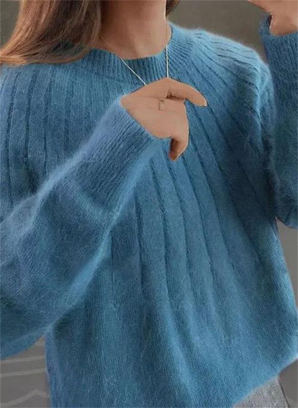Caitlyn™ - Stylish Ribbed Knit Sweater