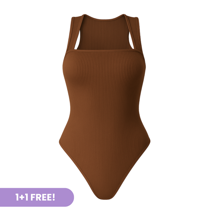 BodySnatch™ Ribbed Control Bodysuit | 1 + 1 FREE