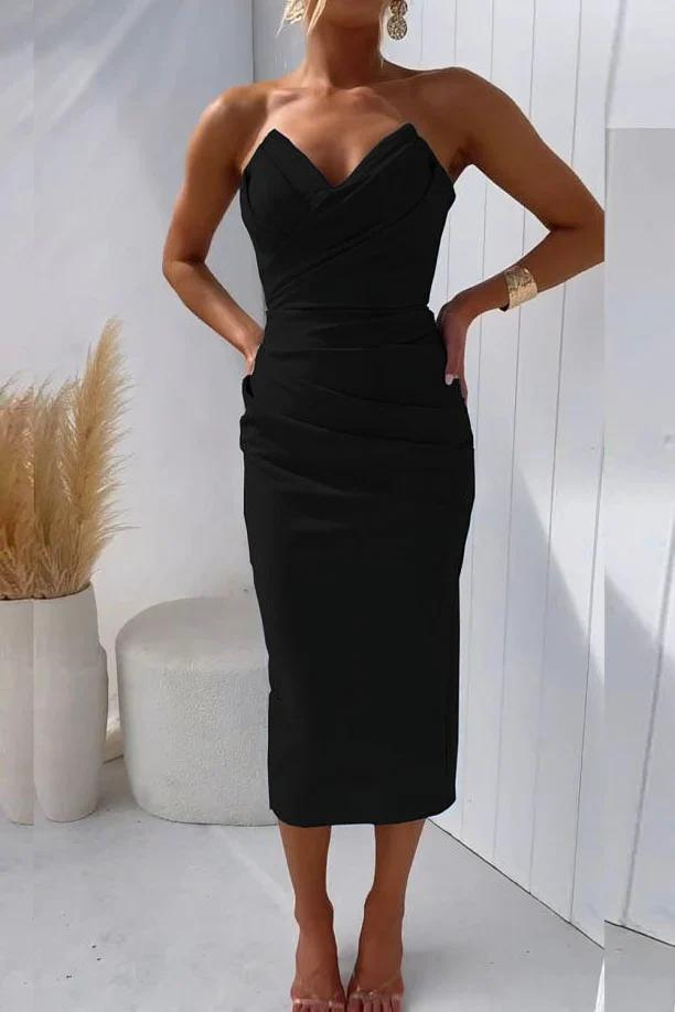Effie™  Elegant Bustier Dress