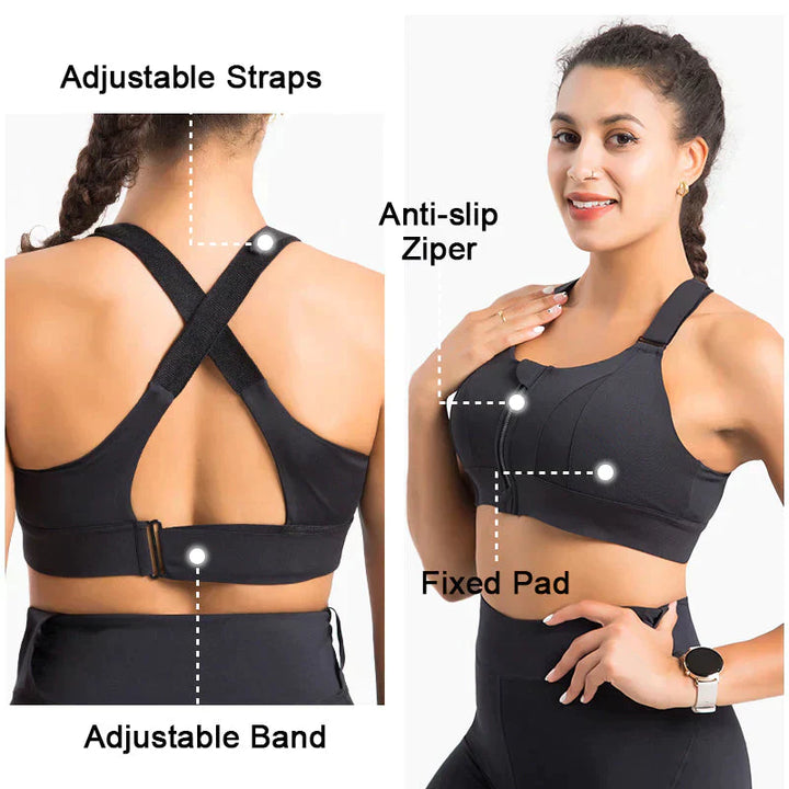 TitanGrip™ Sports Bra High Support