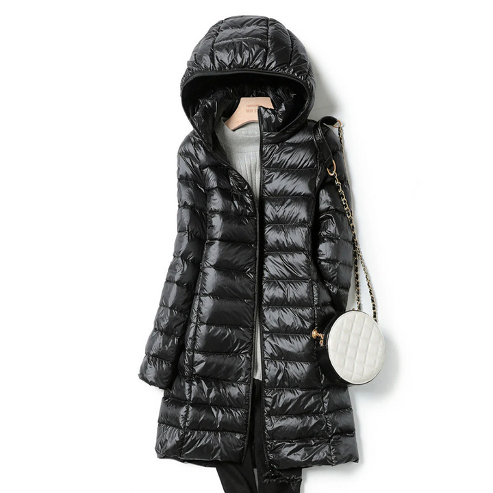 Katie™ Long Ultralight Puff Down Jacket