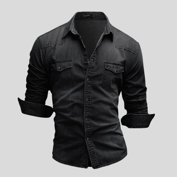 Lemar™ Men's Casual Denim Shirt