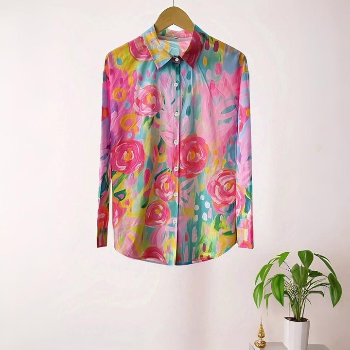 Arleth™ Colorful Pattern Blouse