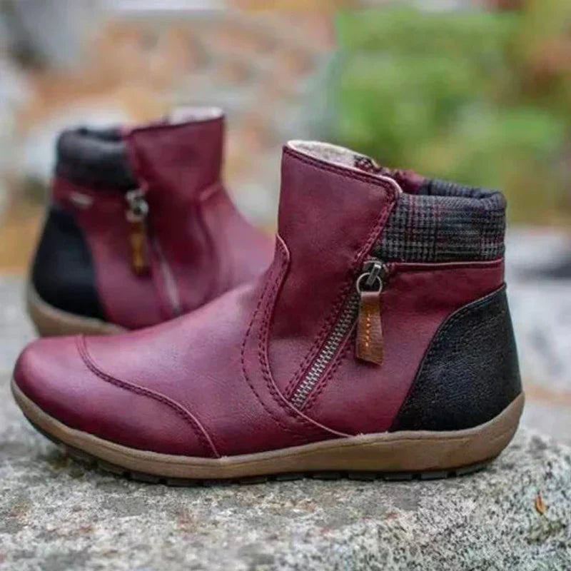 Moira | Premium Zipper Orthopedic Waterproof Boots