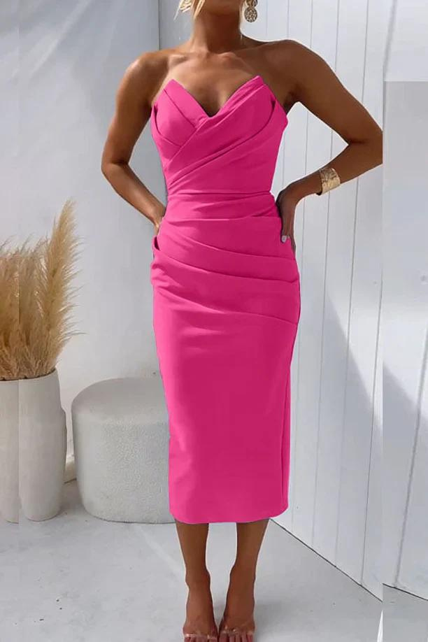Effie™  Elegant Bustier Dress