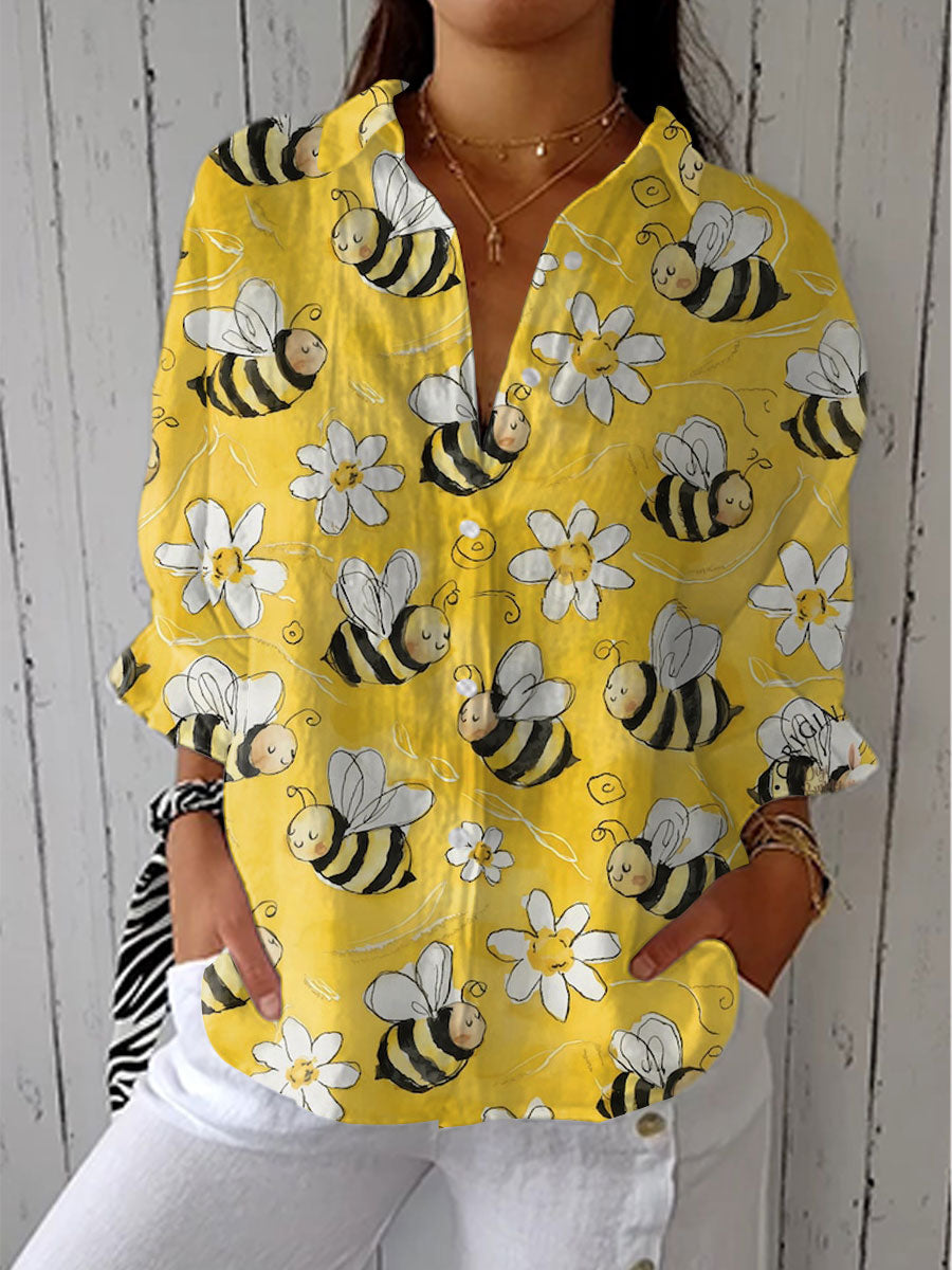 Soraya™ Floral Bee Blouse