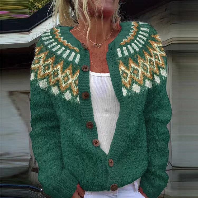Nicole™ | Retro Cardigan