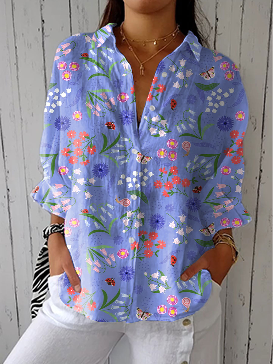 Leanna™ Floral Meadow Top