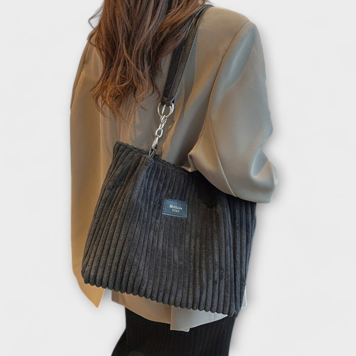 Sia™ Soft Cord Shoulder Bag