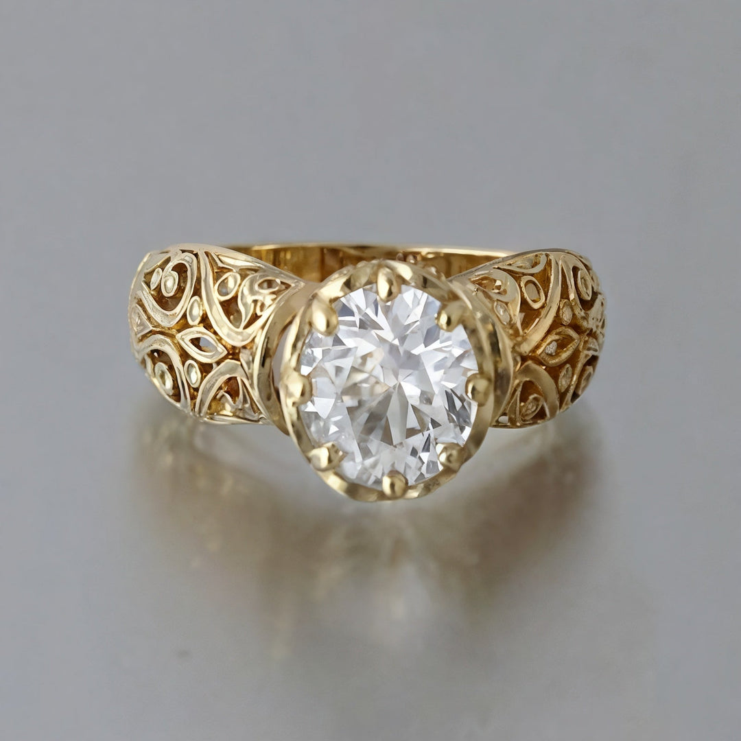 Frances™ Exquisite White Zirconia Ring