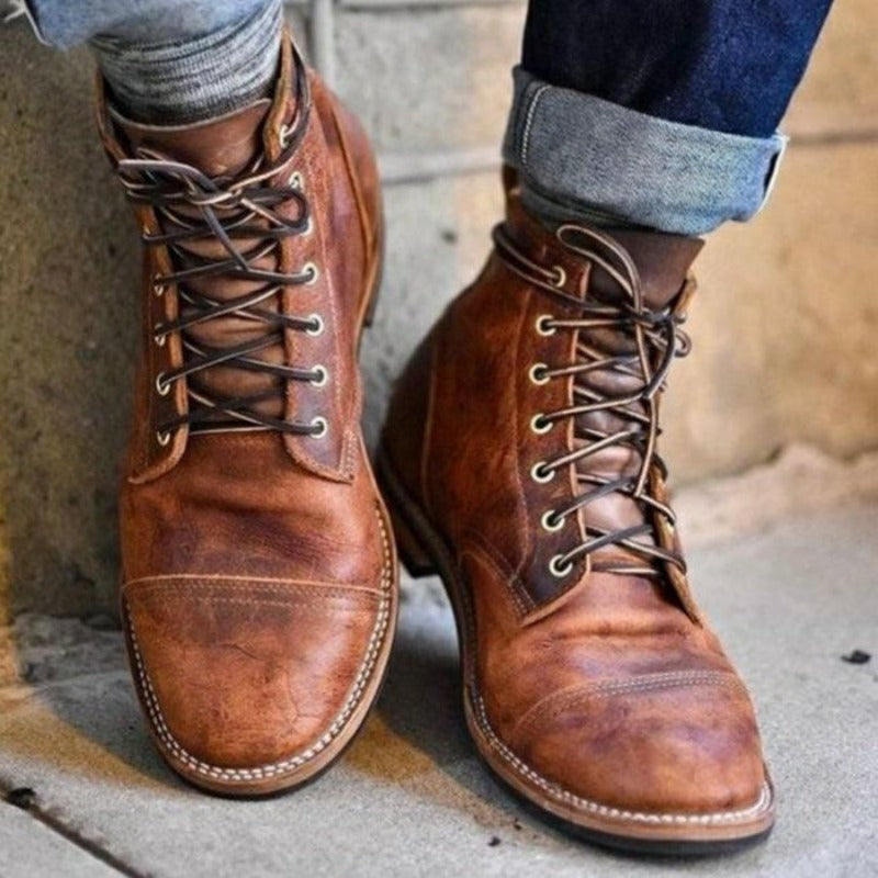 Martin™ | Men's Vintage Leather Boots