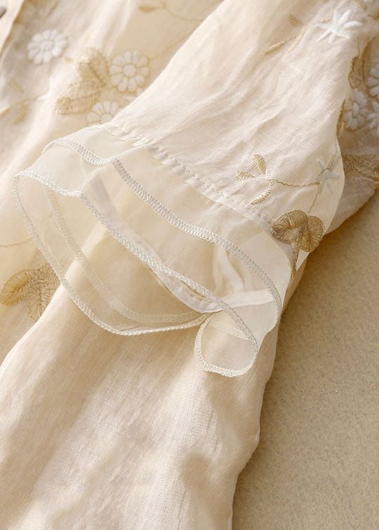 Clarice™ Embroidered Cotton Blouse