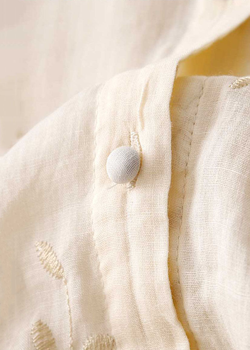 Clarice™ Embroidered Cotton Blouse