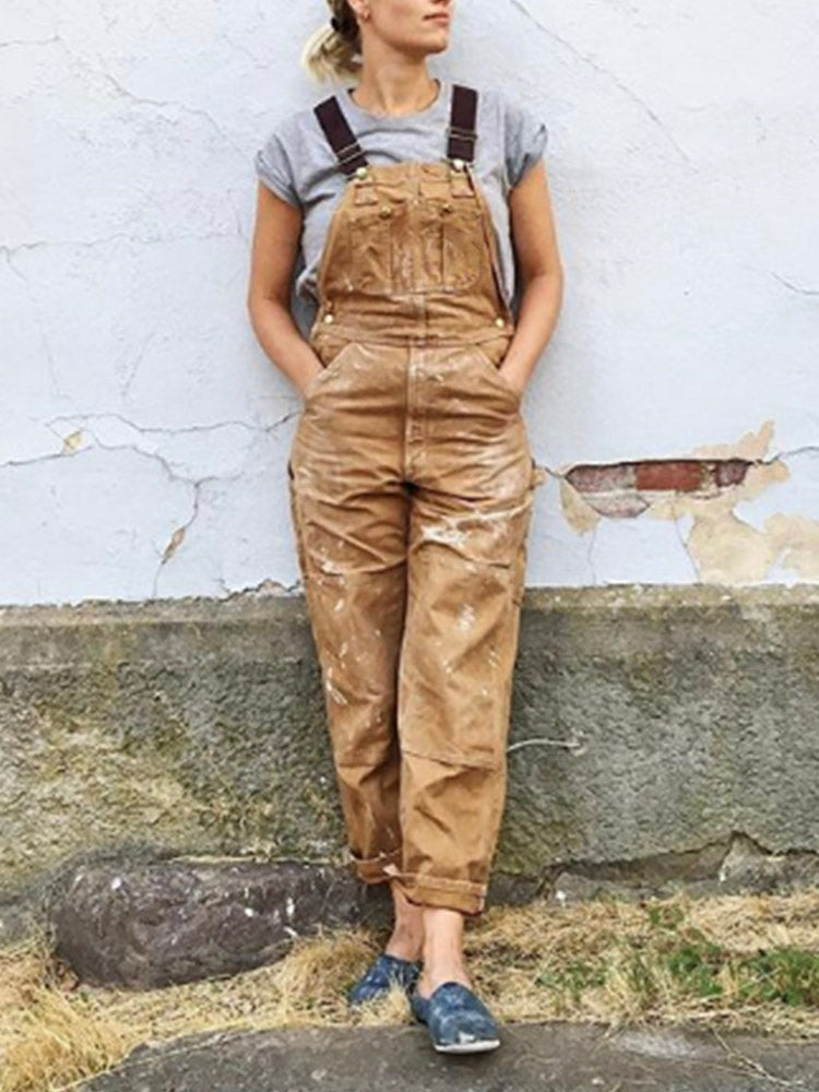 Elora™ Stylish Canvas Overall