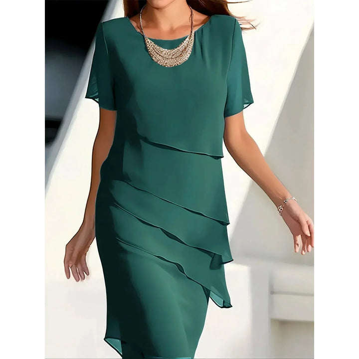 Nabila | Flowy Tummy Covering Dress