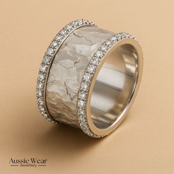 Polly™ Vintage Silvered Zirconia Ring
