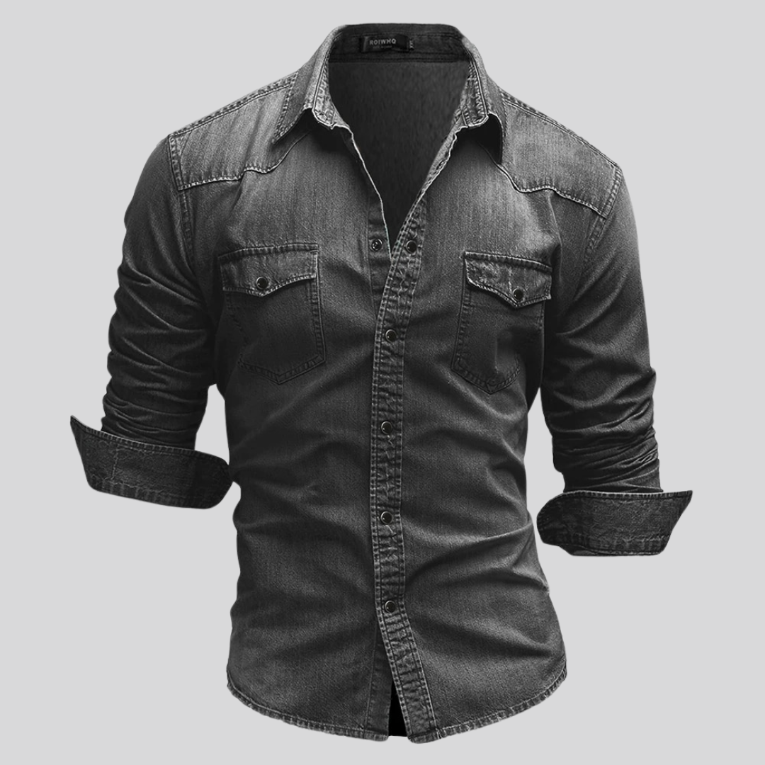 Lemar™ Men's Casual Denim Shirt