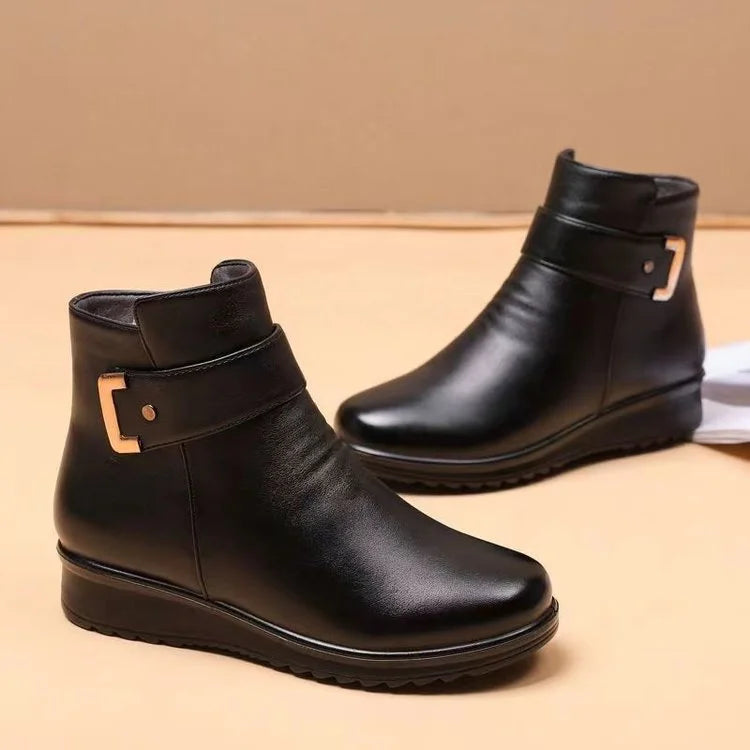 Cherry Orthopedic Boots