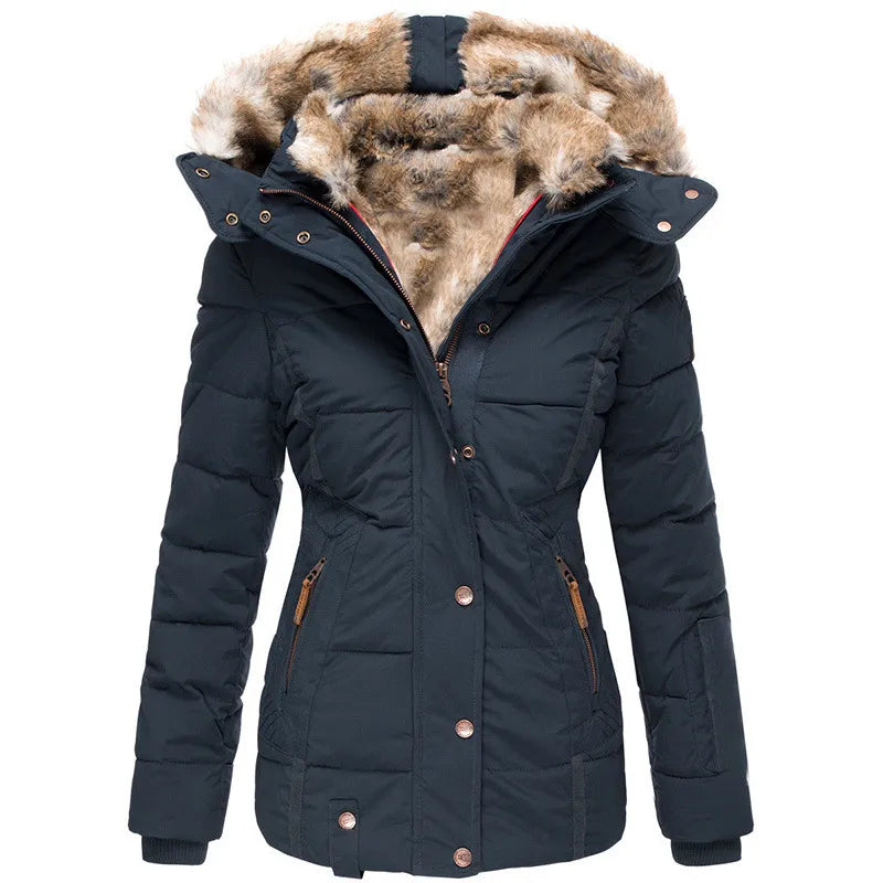 Suzie™ Warm Fur-Lined Winter Coat