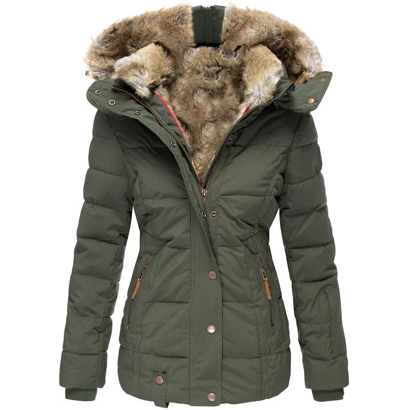 Suzie™ Warm Fur-Lined Winter Coat