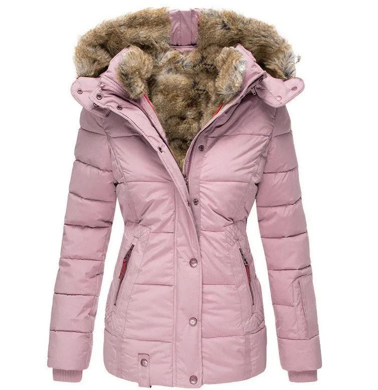 Suzie™ Warm Fur-Lined Winter Coat