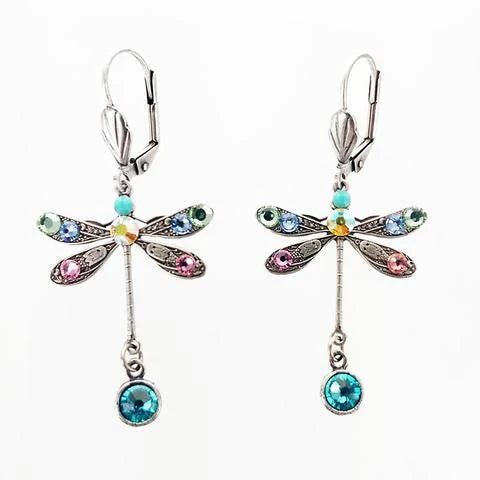 Audrey™ Elegant Carved Dragonfly Earrings