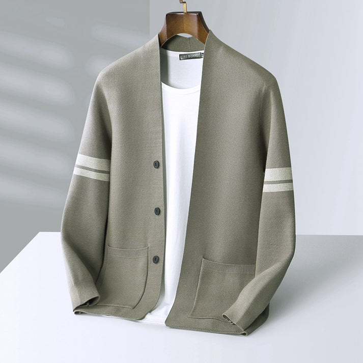 Tim™ Merino Wool Knit Cardigan