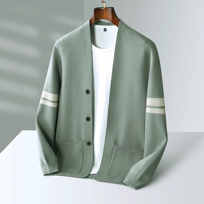 Tim™ Merino Wool Knit Cardigan