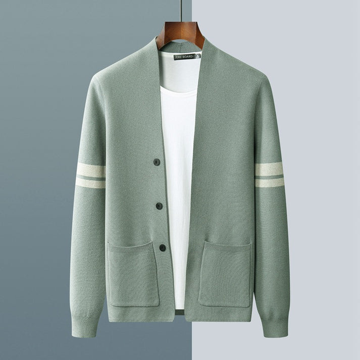 Tim™ Merino Wool Knit Cardigan
