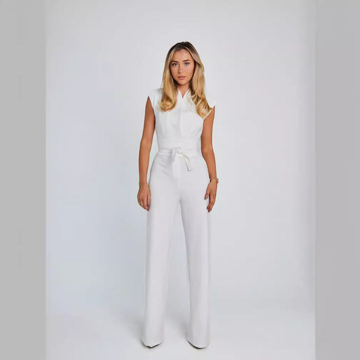 Veronica™ Sleeveless Wide-Leg Jumpsuit