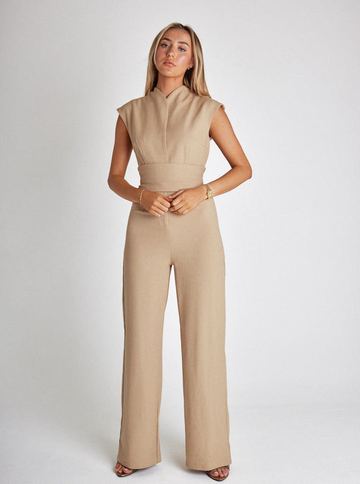 Veronica™ Sleeveless Wide-Leg Jumpsuit