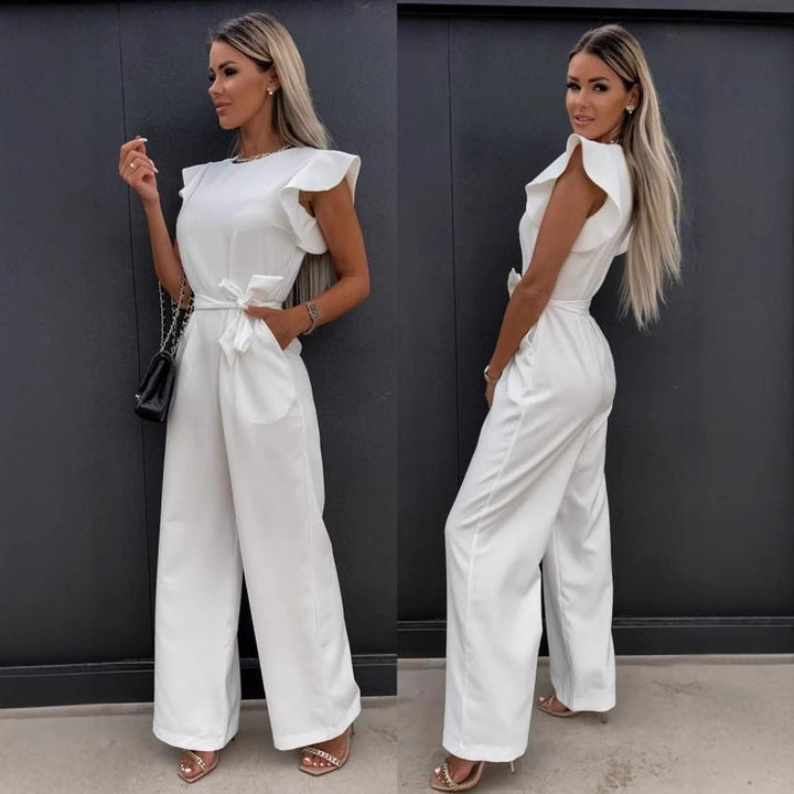 Fiona™ High-Waist Tie Jumpsuit