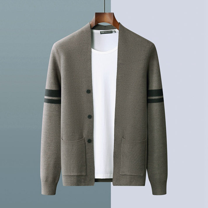 Tim™ Merino Wool Knit Cardigan