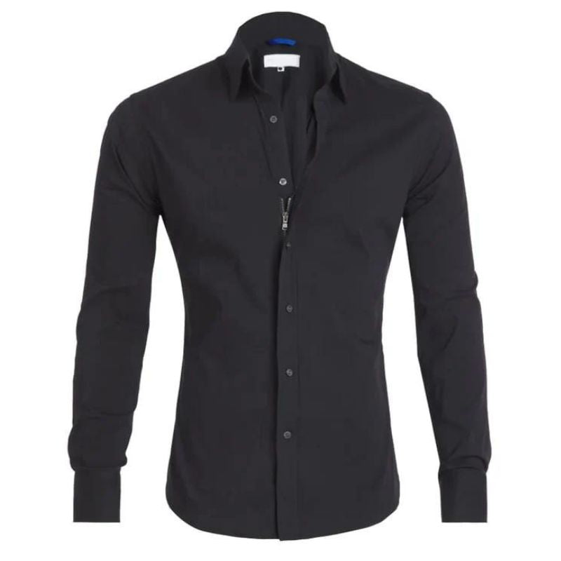 Chicago™ Zippered Crease-Resistant Shirt - Buy One, Get One Free!