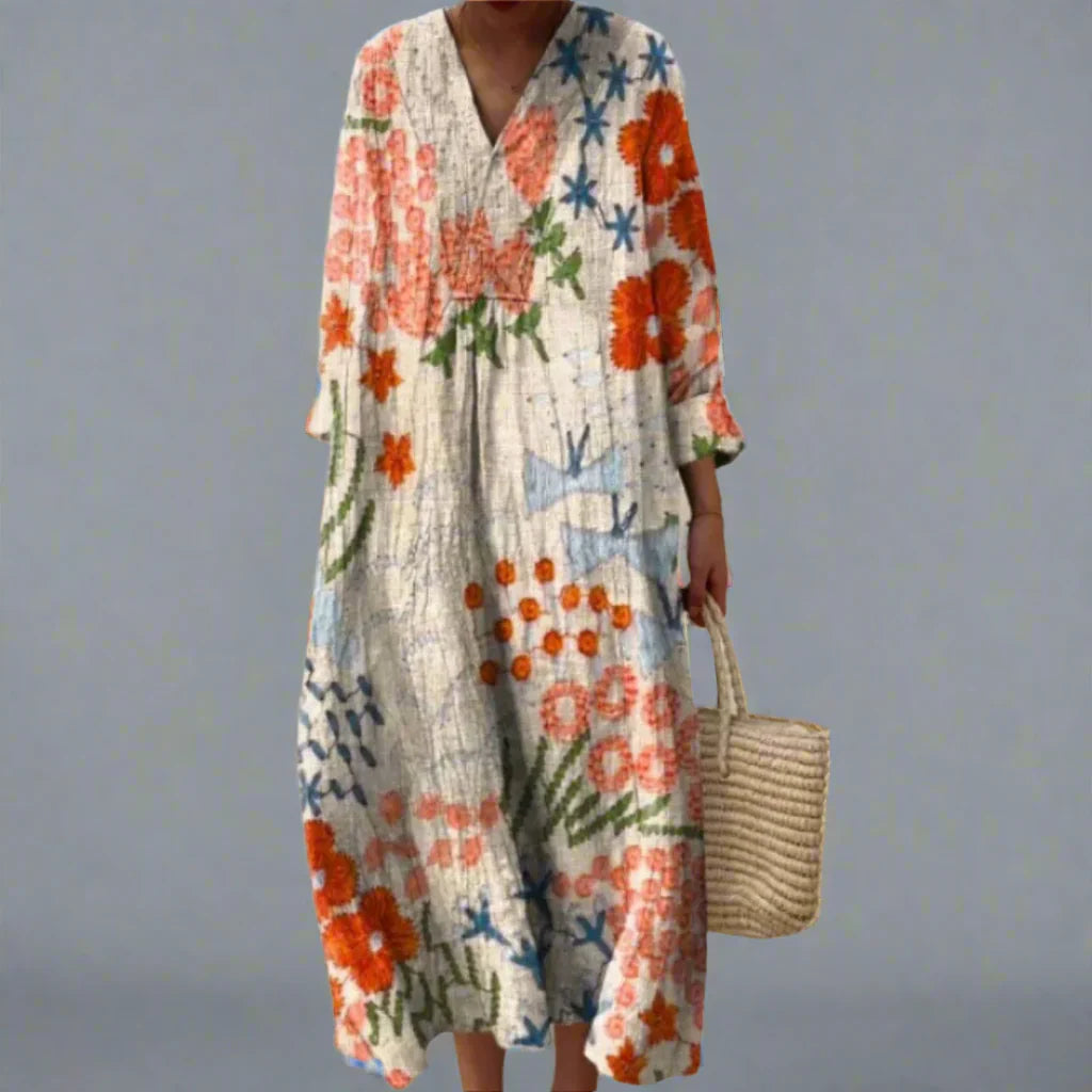 Juli Geometric Print Dress