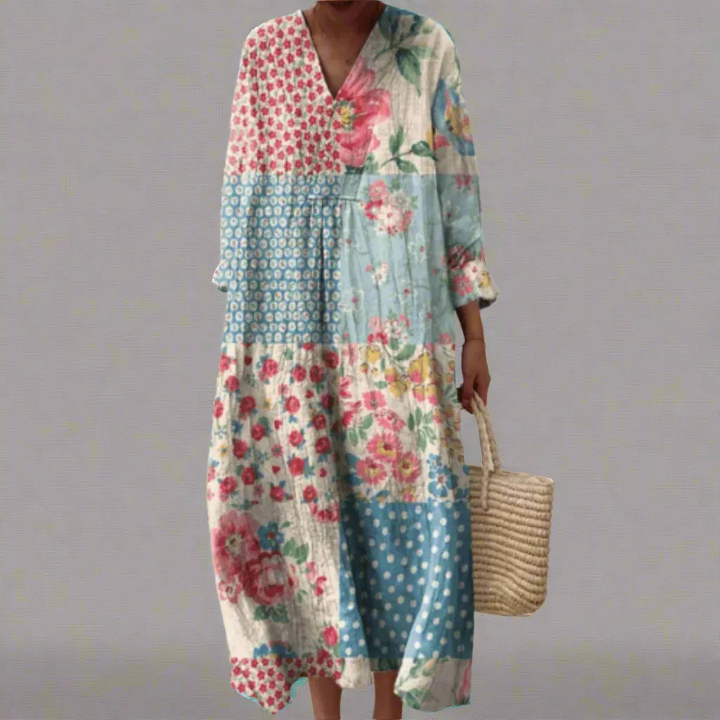 Geometric Pattern Dress by Emma